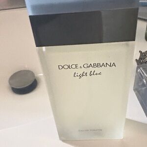 Dolce & Gabbana Light Blue - Frosted Pale Blue Bottle